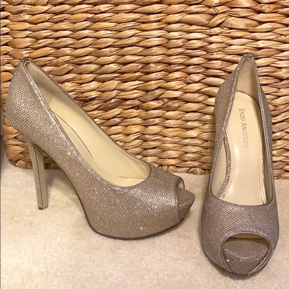 Enzo Angiolini Rhinestone Pumps